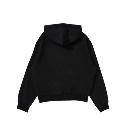 BR LOGO HOODED SWEATSHIRT BLACK