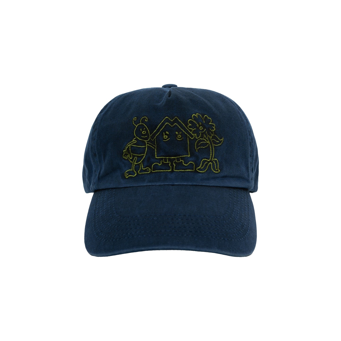 BHF LOGO OVERDYED CAP BLUE