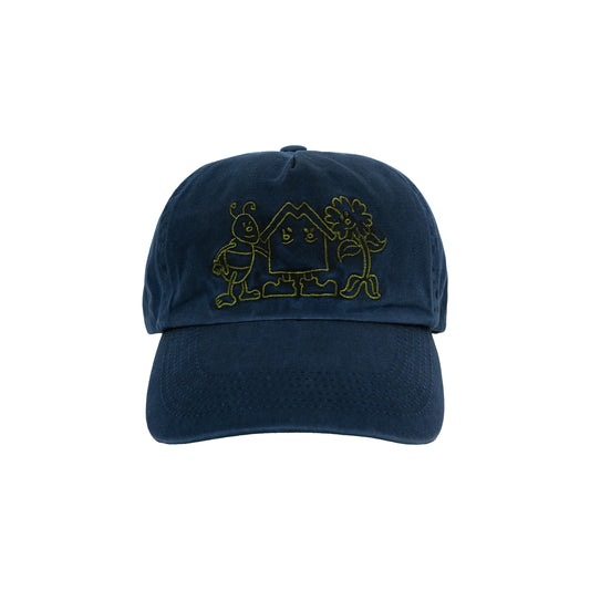 BHF LOGO OVERDYED CAP BLUE