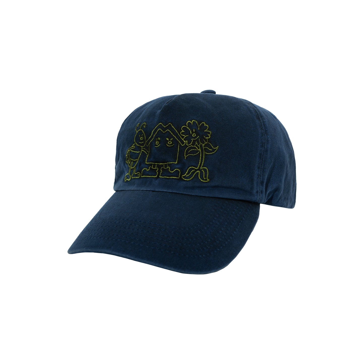 BHF LOGO OVERDYED CAP BLUE