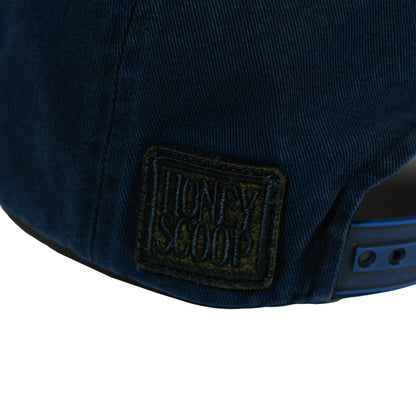 BHF LOGO OVERDYED CAP BLUE