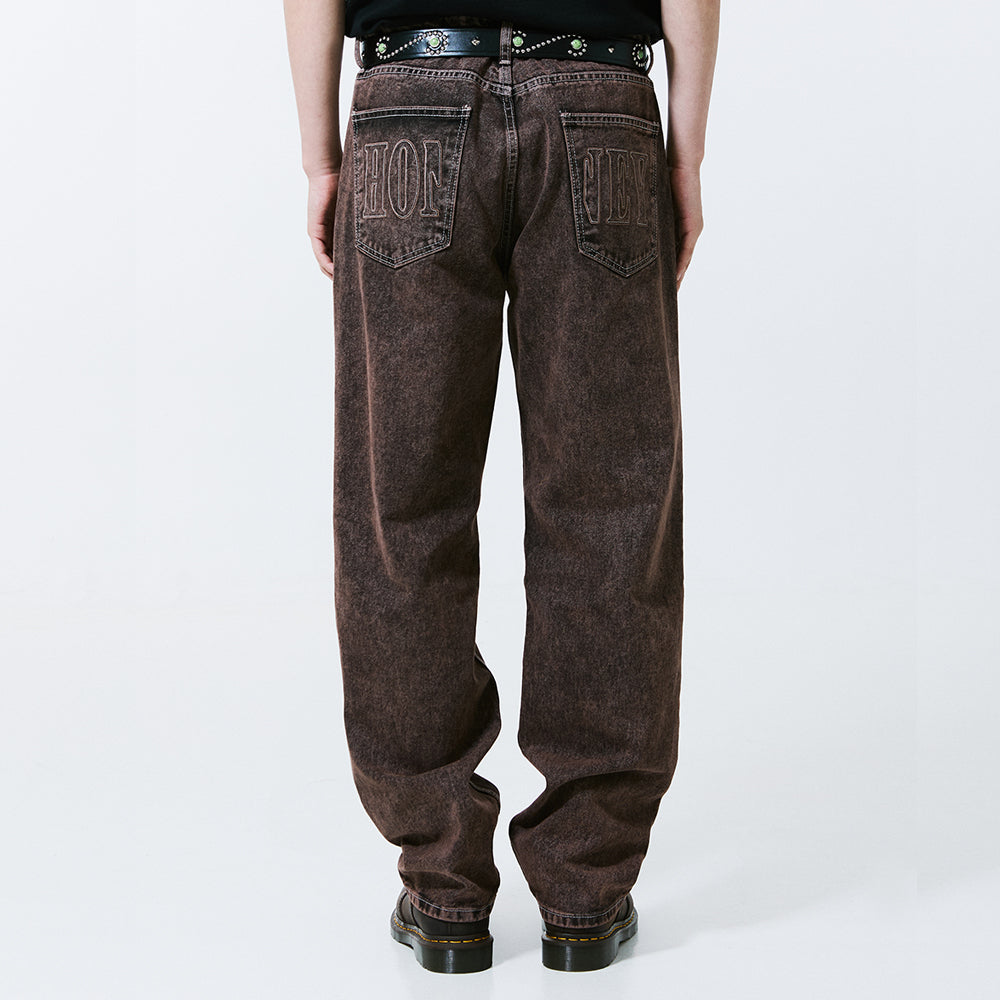 HONEY STITCH DENIM BROWN