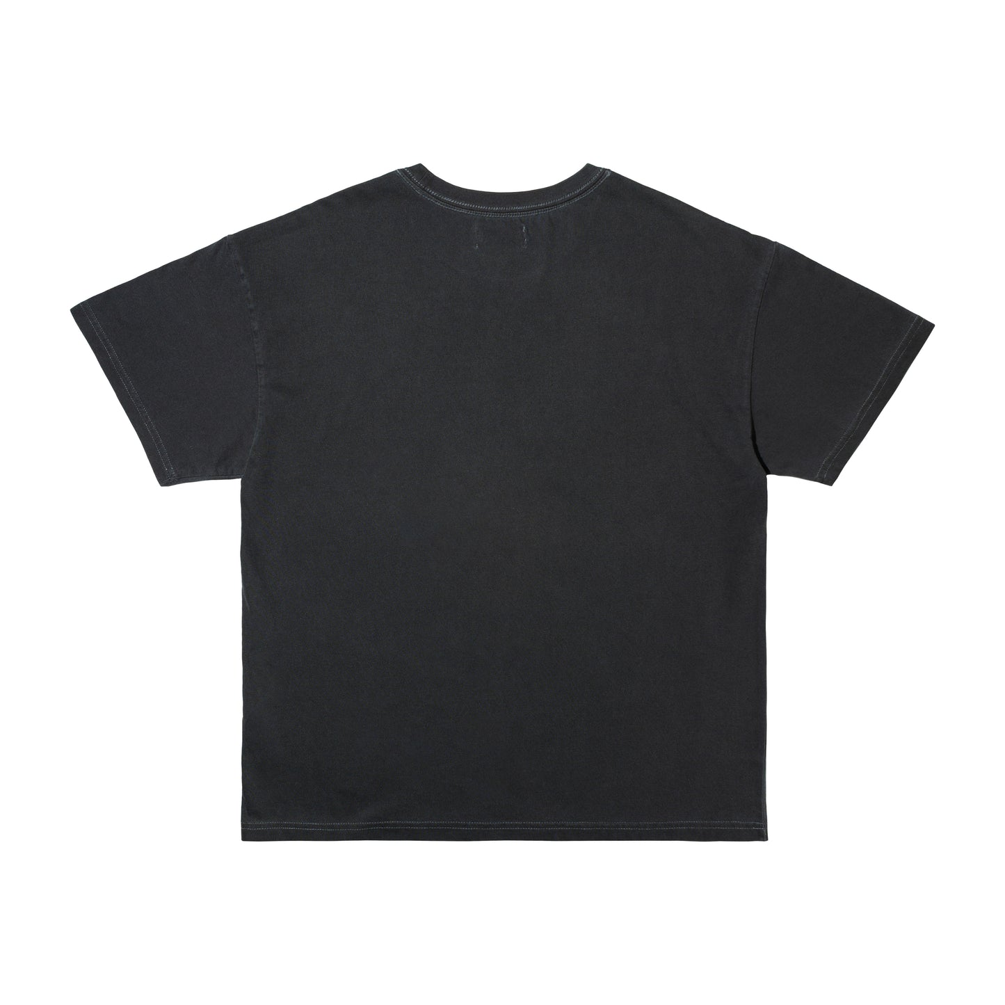 C-BOY LOGO OVERDYED TEE CHARCOAL