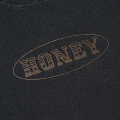 C-BOY LOGO OVERDYED TEE CHARCOAL