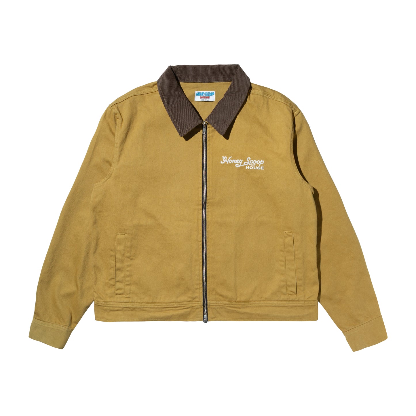 CS LOGO WORK JACKET CAMEL