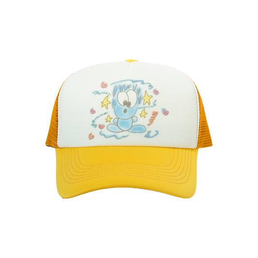 CRASH TRUCKER CAP YELLOW
