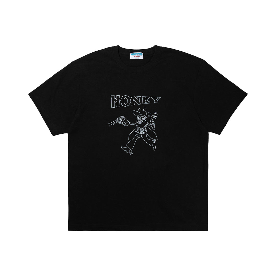 CRAZY TEE BLACK