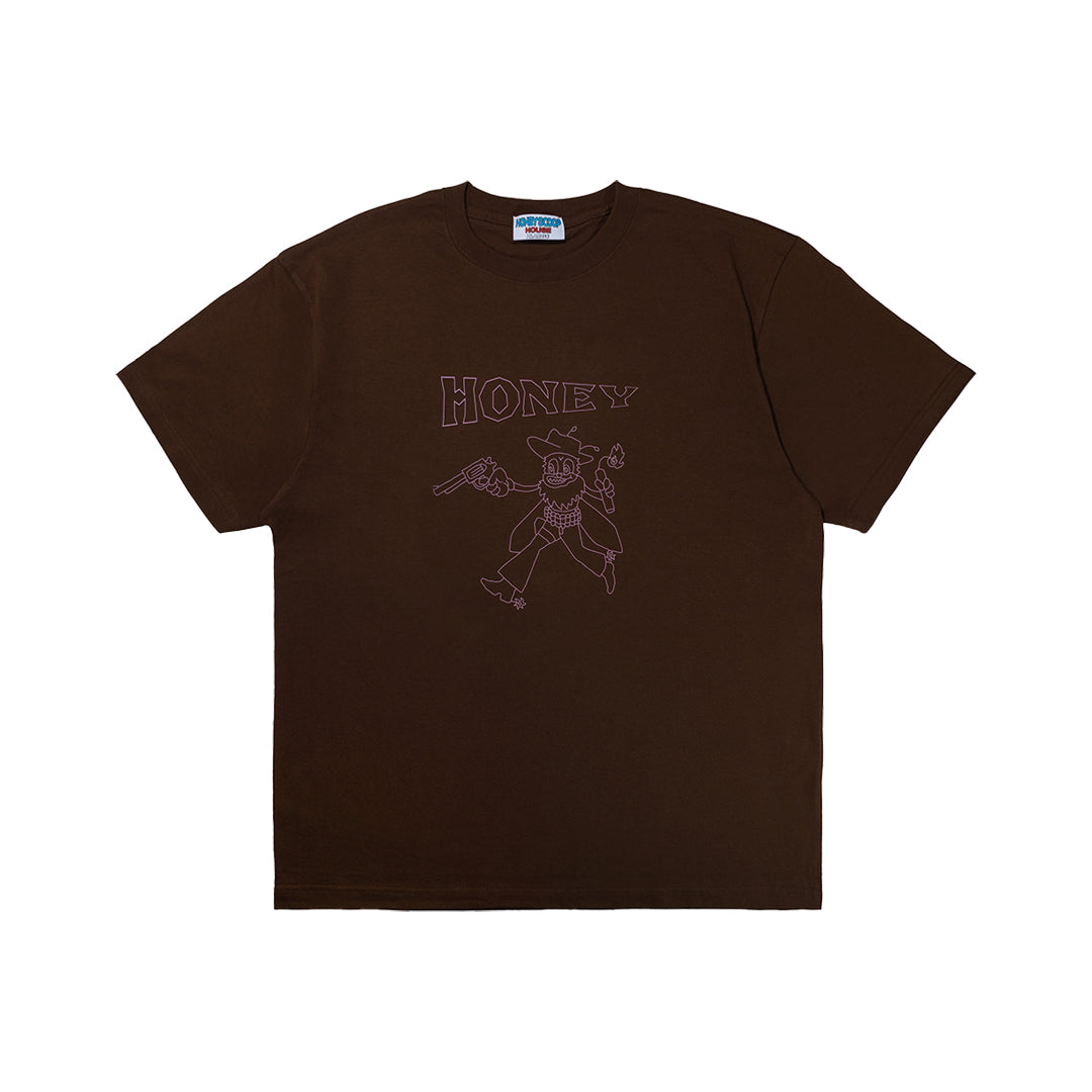 CRAZY TEE BROWN