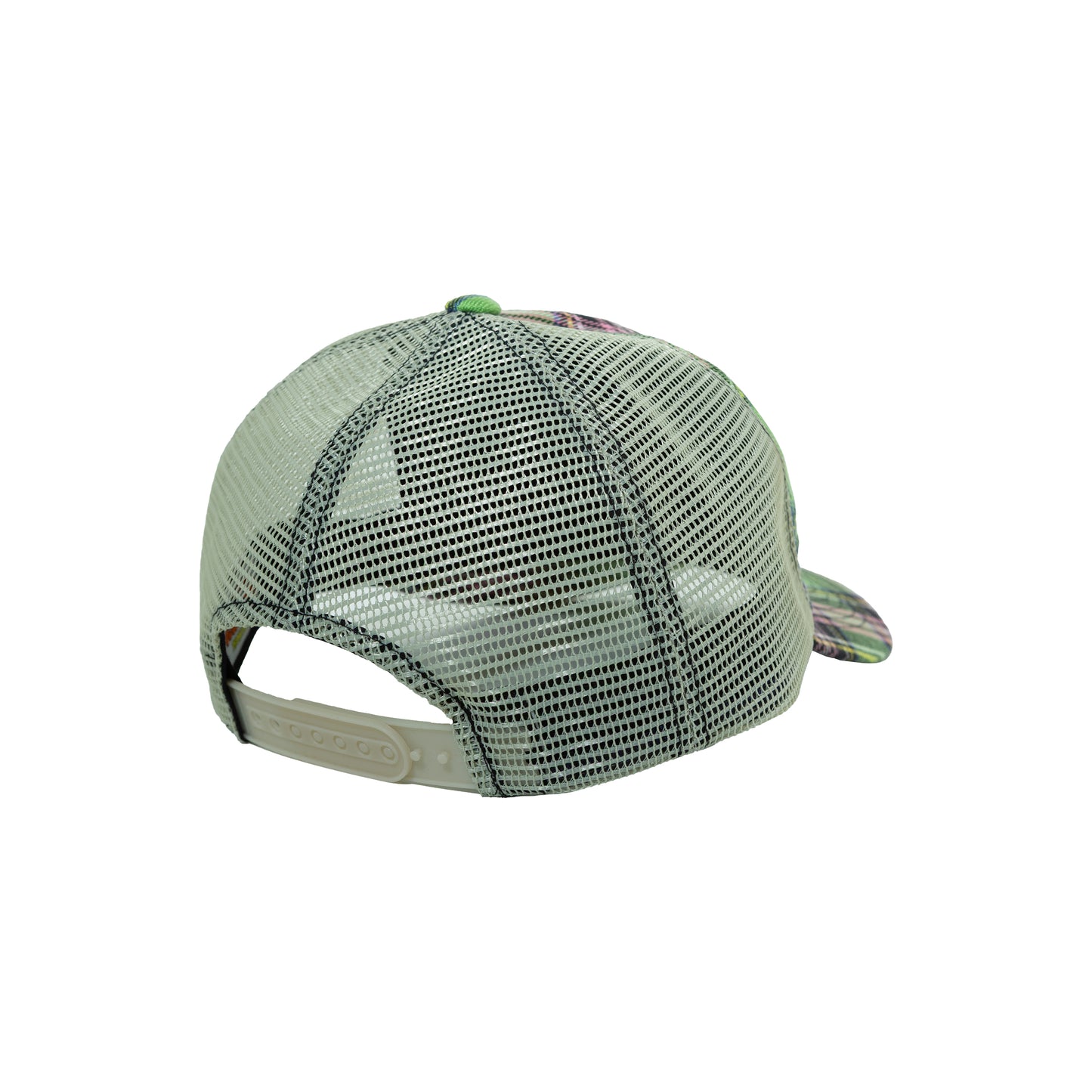 EMBLEM CHECK MESH CAP GREEN