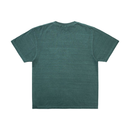 FLAG LOGO OVERDYED TEE GREEN