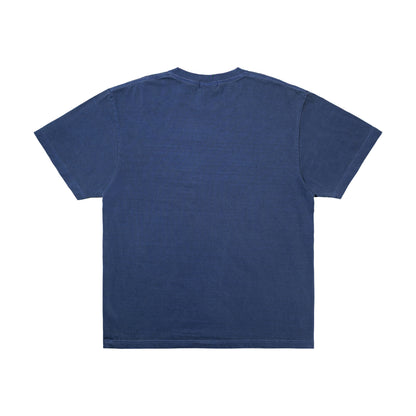 FLAG LOGO OVERDYED TEE NAVY