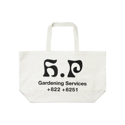 GARDENING SERVICES TOTE BAG NATURAL