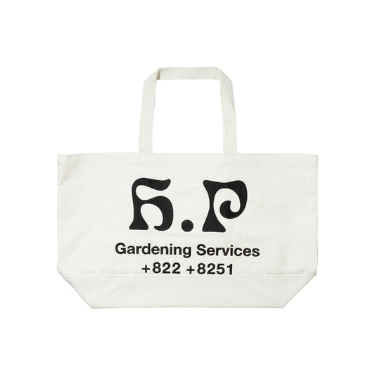 GARDENING SERVICES TOTE BAG NATURAL
