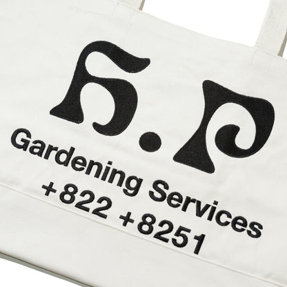 GARDENING SERVICES TOTE BAG NATURAL