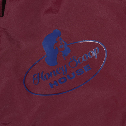 H-LADY LOGO COACH JACKET MAROON