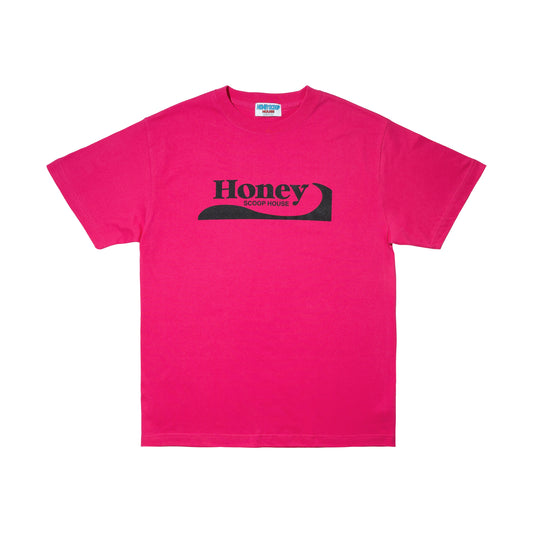 H.WAVE LOGO TEE PINK
