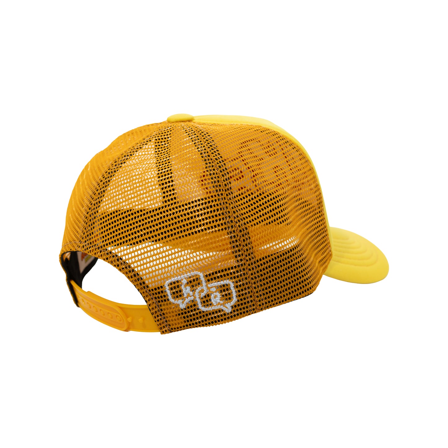 HKR LOGO TRUCKER CAP YELLOW