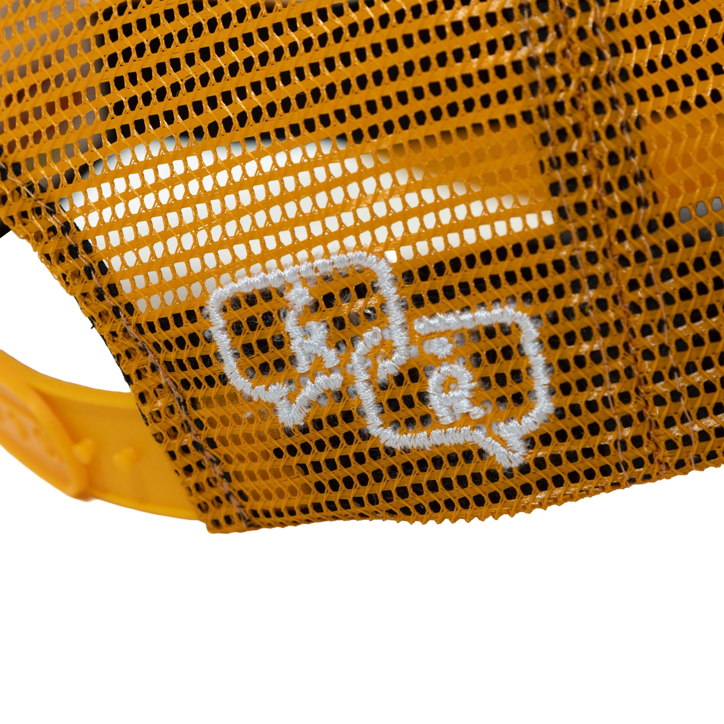 HKR LOGO TRUCKER CAP YELLOW