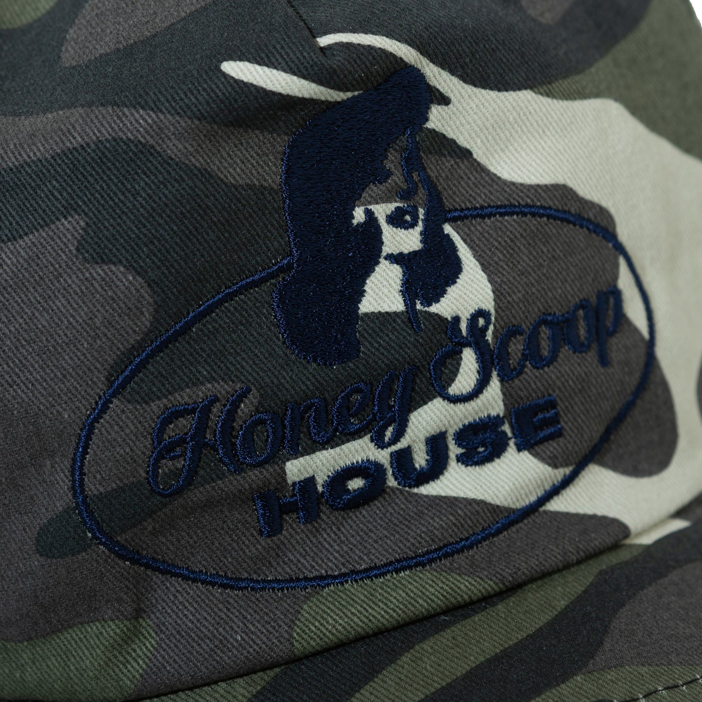 H-LADY LOGO MESH CAP CITY CAMO WHITE