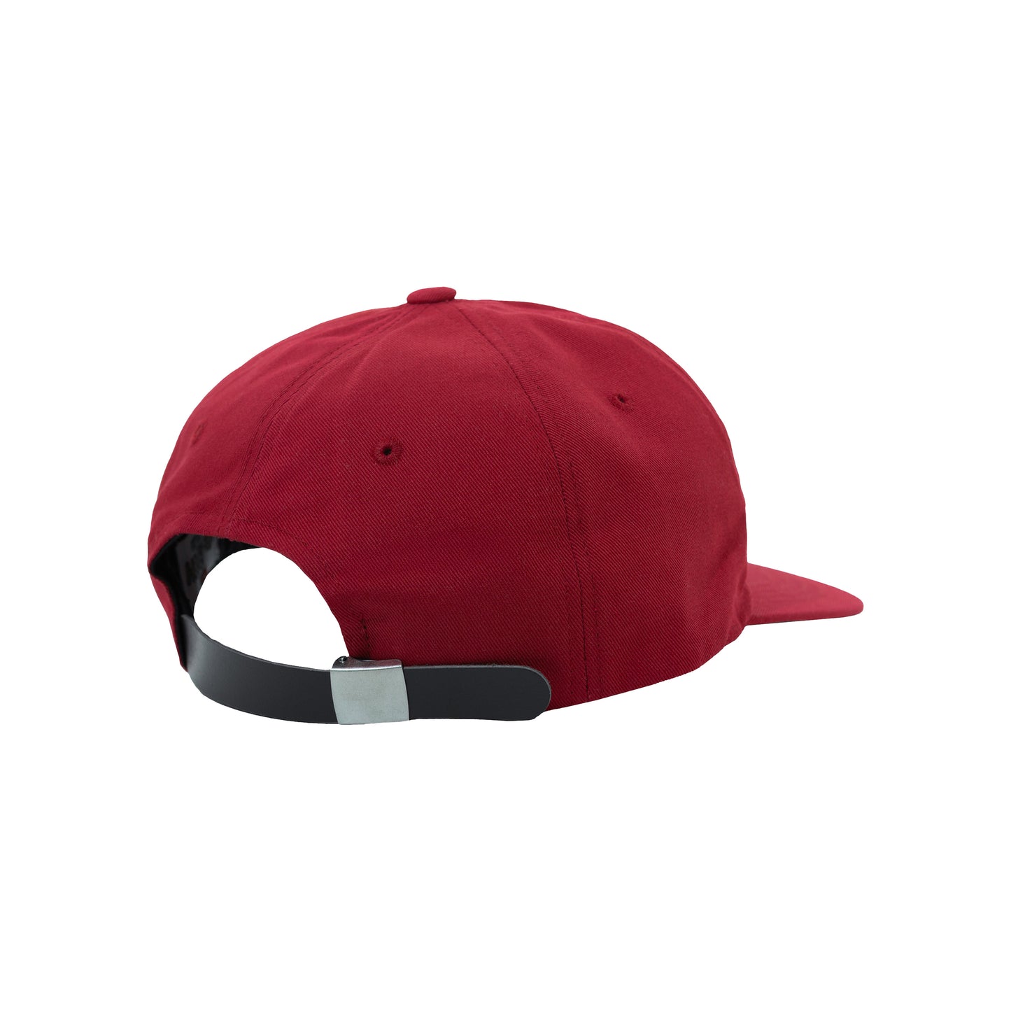 H LOGO 6 PANEL CAP RED