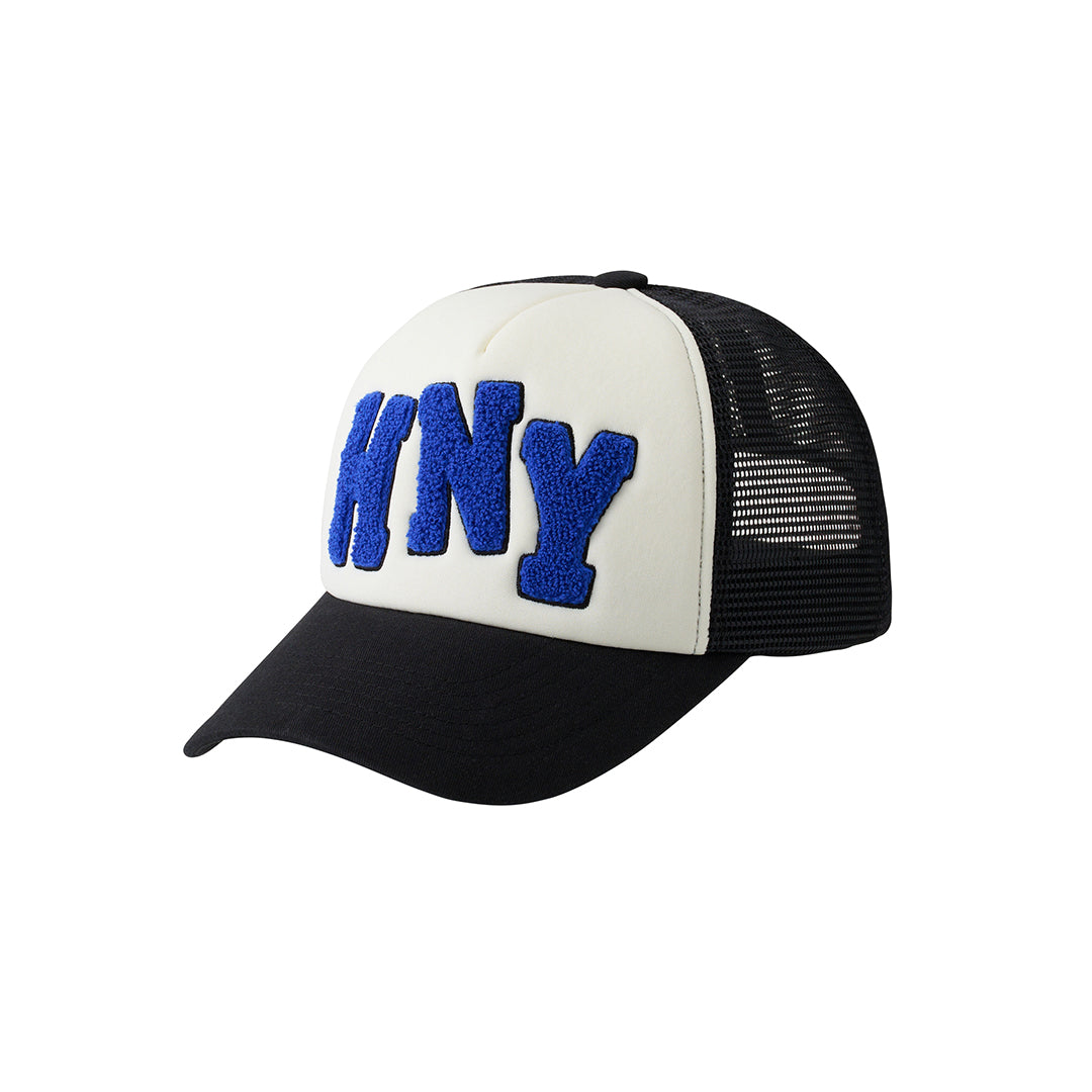 HNY LOGO TRUCKER CAP BLACK