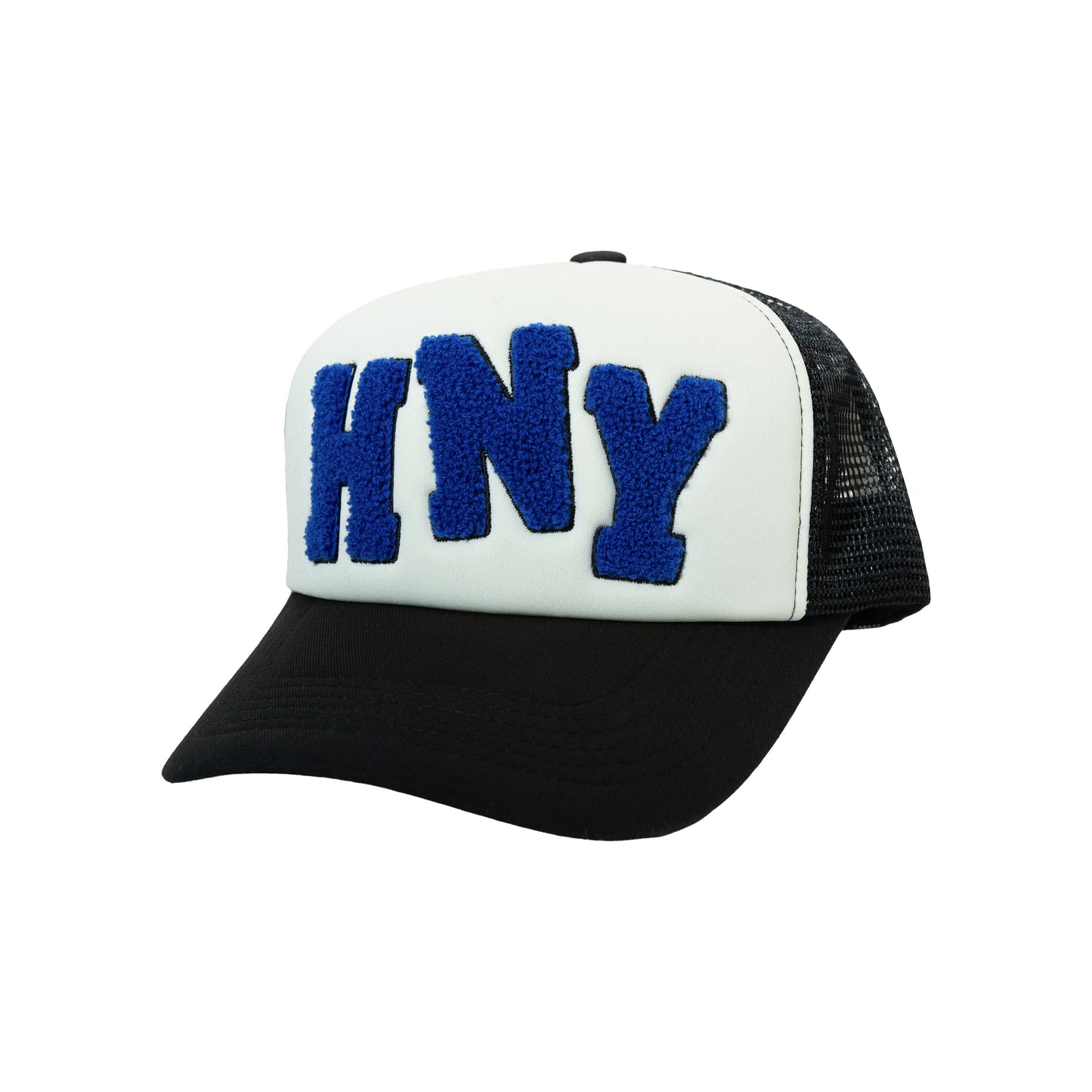 HNY LOGO TRUCKER CAP BLACK