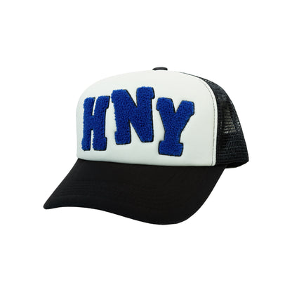 HNY LOGO TRUCKER CAP BLACK