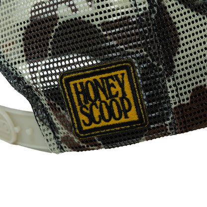 HNY LOGO TRUCKER CAP CAMO