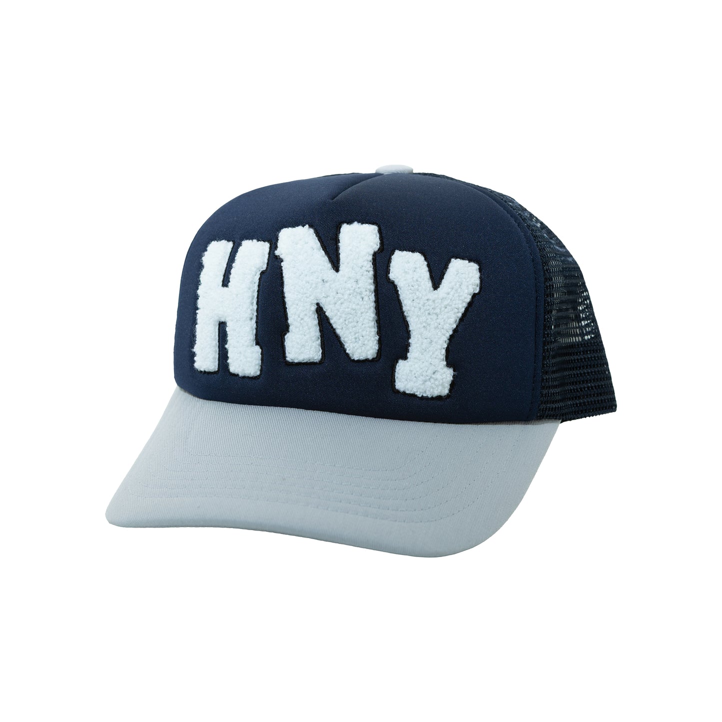 HNY LOGO TRUCKER CAP NAVY