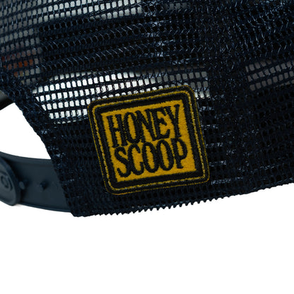 HNY LOGO TRUCKER CAP NAVY