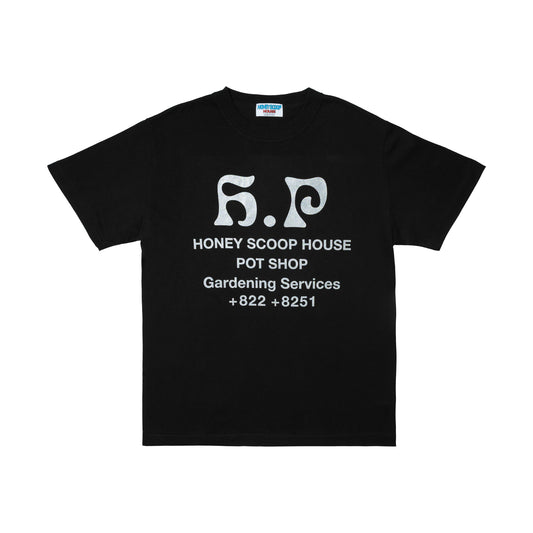 HP LOGO TEE BLACK