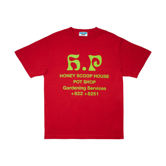 HP LOGO TEE RED