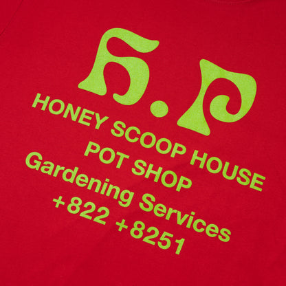 HP LOGO TEE RED