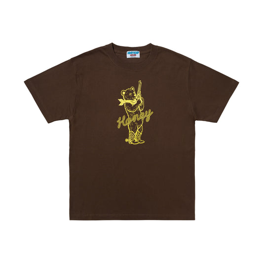 HONEY BEAR TEE BROWN
