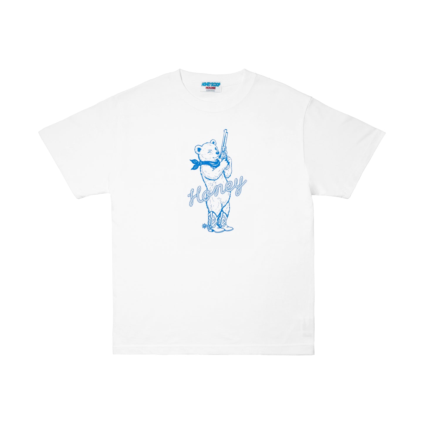 HONEY BEAR TEE WHITE