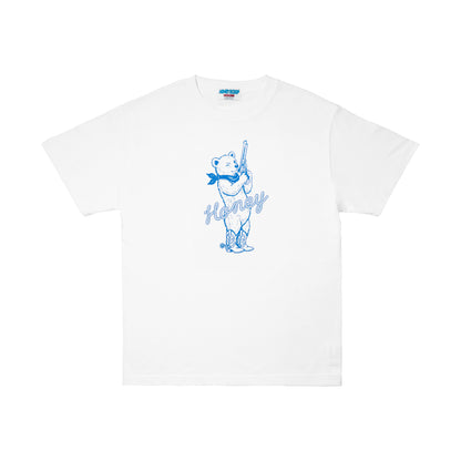 HONEY BEAR TEE WHITE