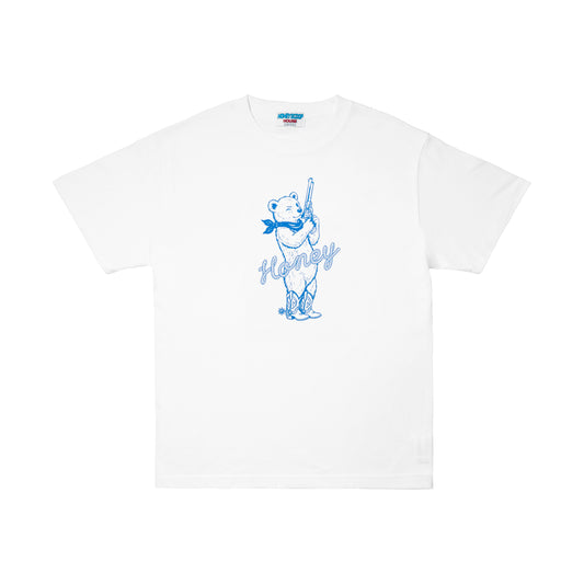 HONEY BEAR TEE WHITE