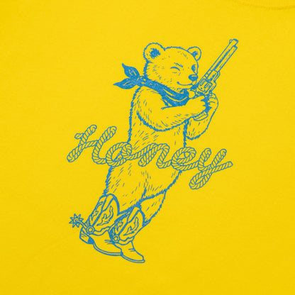 HONEY BEAR TEE YELLOW