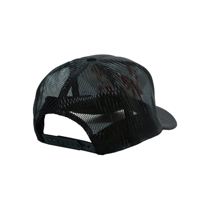 HONEY GIRL LOGO TRUCKER CAP BLACK