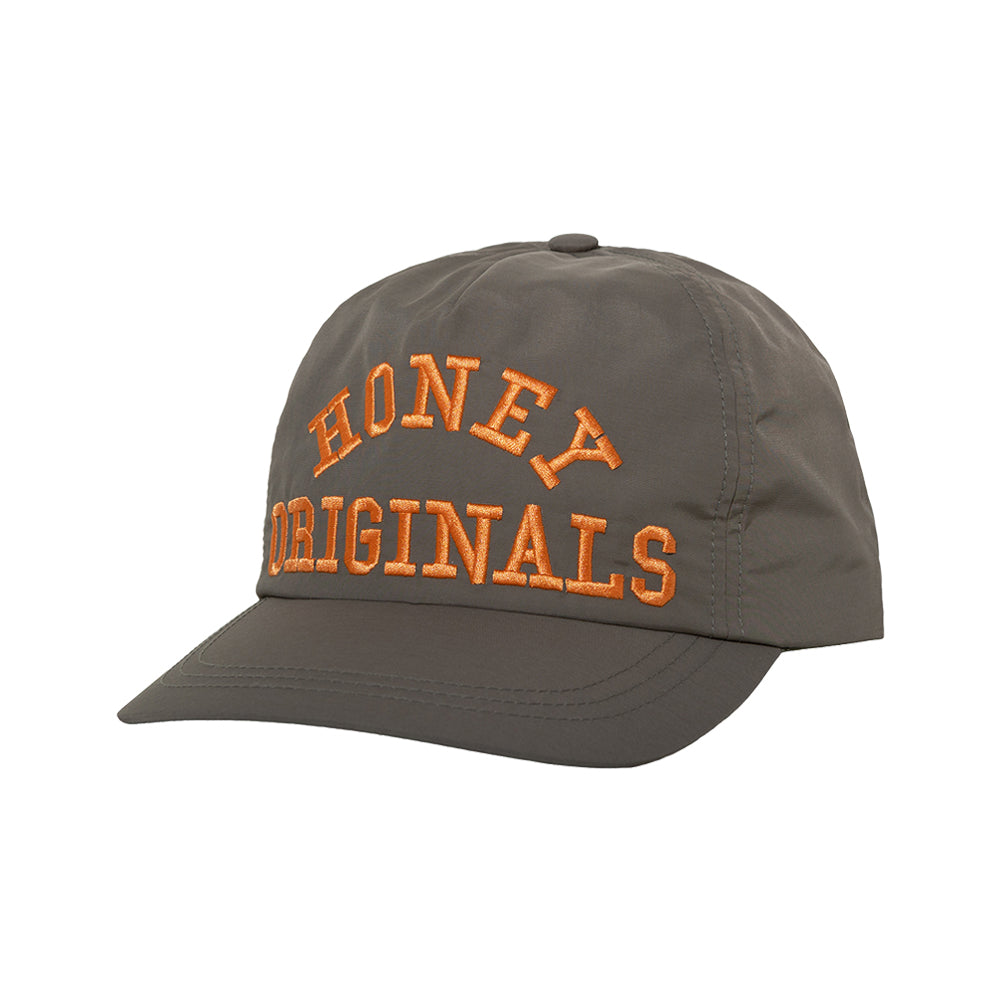 HONEY ORIGINALS NYLON CAP CHARCOAL