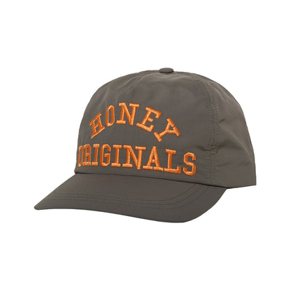 HONEY ORIGINALS NYLON CAP CHARCOAL