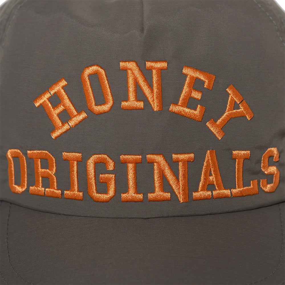 HONEY ORIGINALS NYLON CAP CHARCOAL
