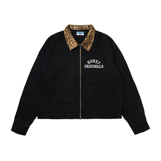 HONEY ORIGINALS WORK JACKET BLACK