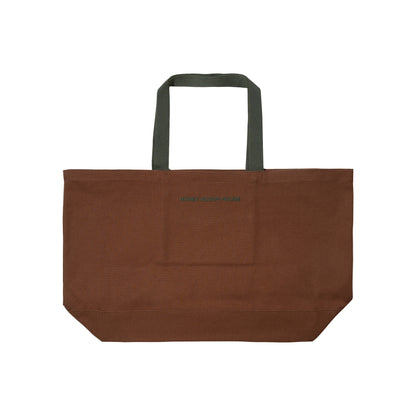 HONEY PHONETIC TOTE BAG BROWN