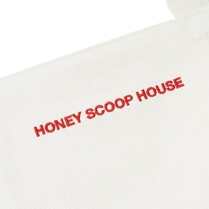 HONEY PHONETIC TOTE BAG NATURAL