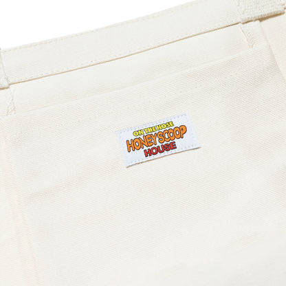 HONEY PHONETIC TOTE BAG NATURAL
