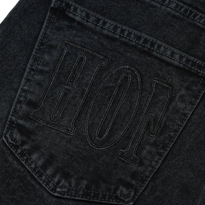 HONEY STITCH DENIM BLACK