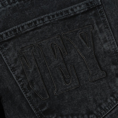 HONEY STITCH DENIM BLACK