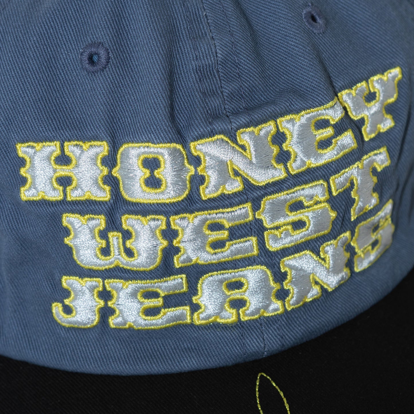 HONEY WEST JEANS CAP BLUE