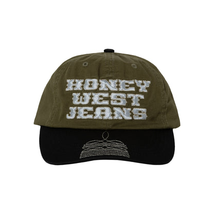 HONEY WEST JEANS CAP OLIVE